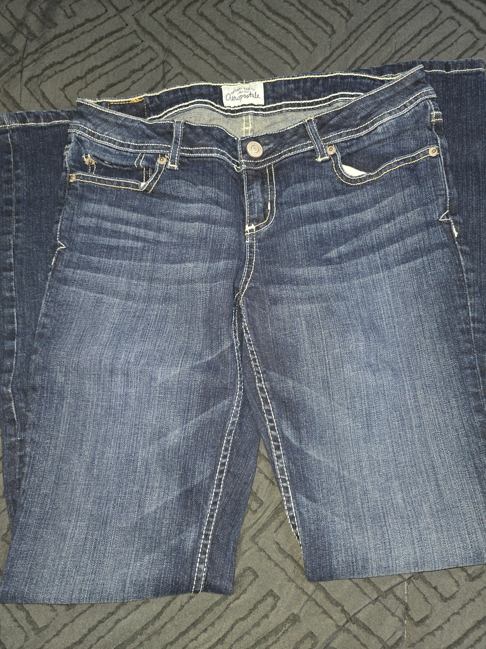 Aeropostale Women's Dark Blue Bootcut Jeans